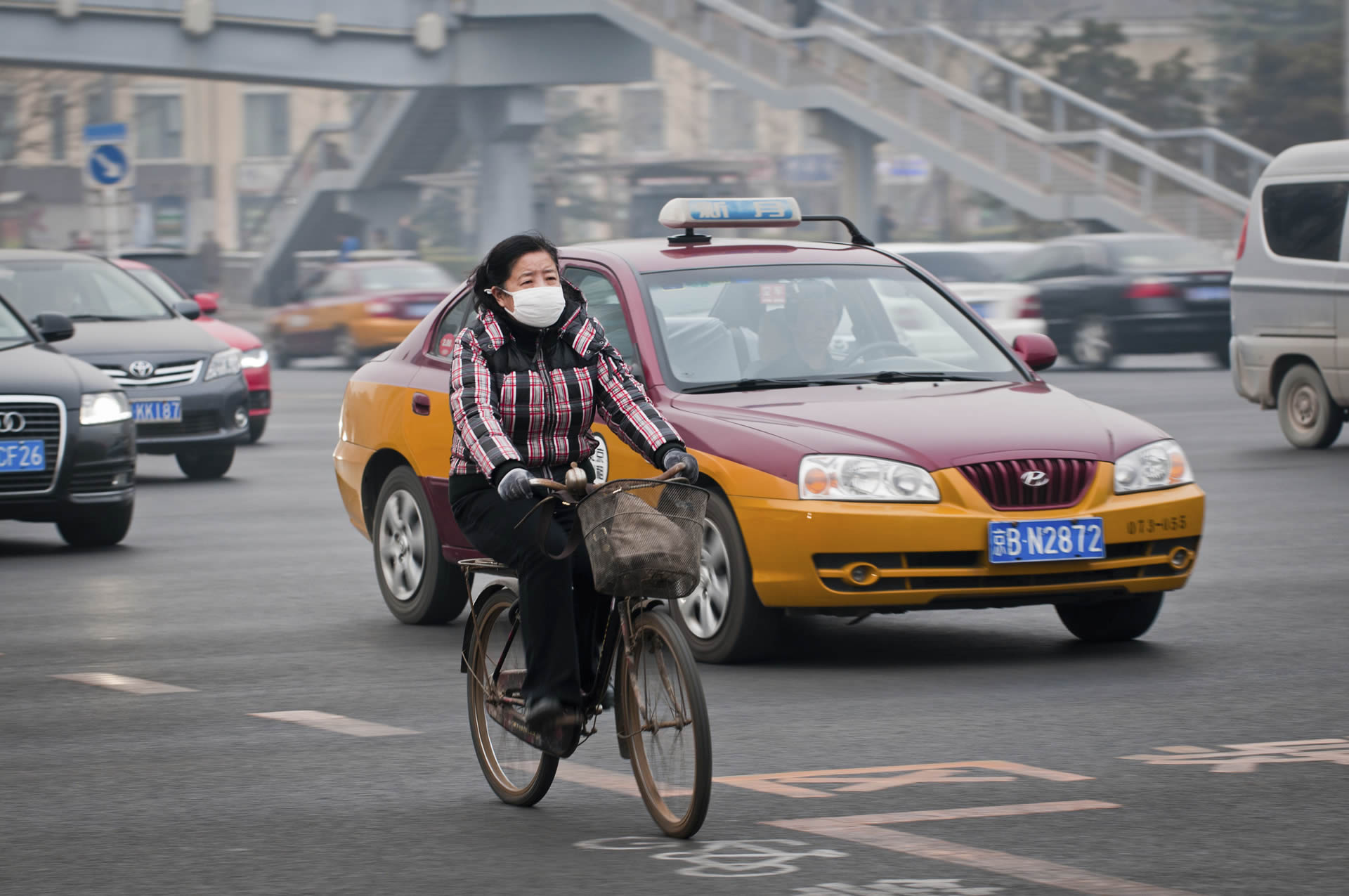 Illustration du défi : La pollution de l’air